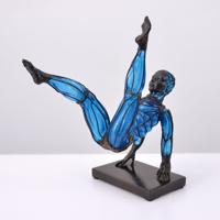 David Bennett BLUE ACROBAT Sculpture - Sold for $5,120 on 05-18-2024 (Lot 328).jpg
